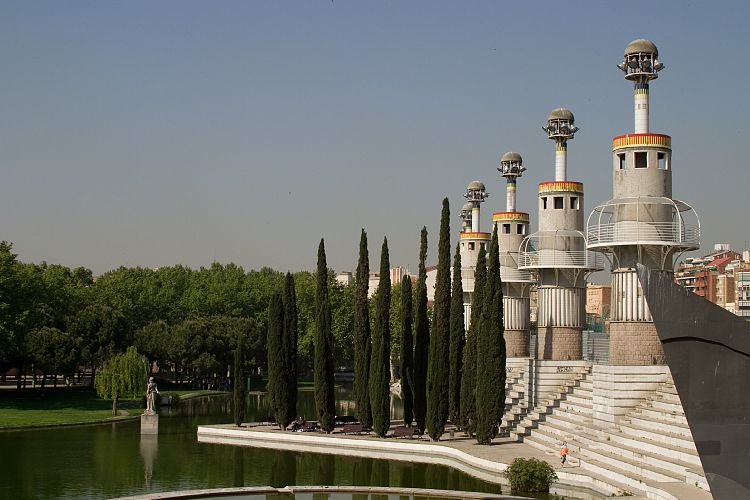 Parc de la Espana Industrial (Barcelona - Tag 2)