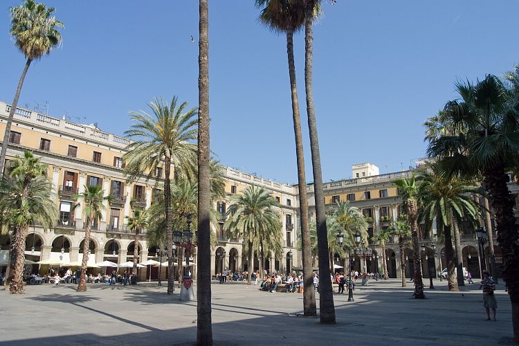 Plaza Real (Barcelona - Tag 2)