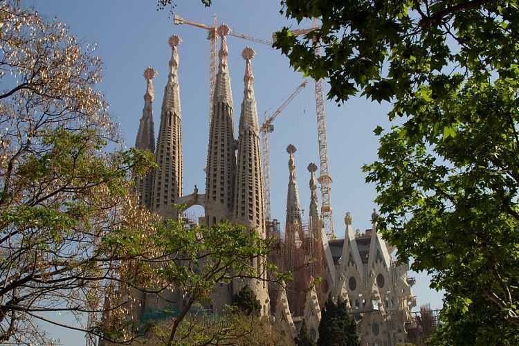 Sagrada Familia (Barcelona - Tag 1)