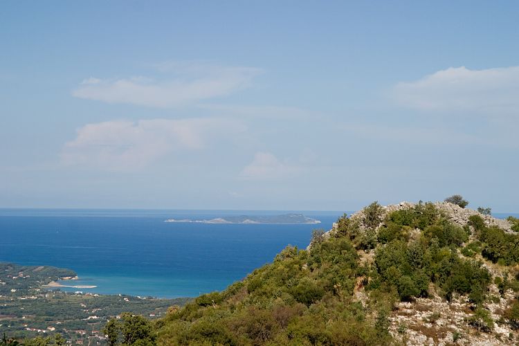 Fahrt zum Pantokrator (Korfu - Osten)