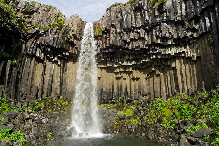 Svartifoss (Island - Skaftafell)