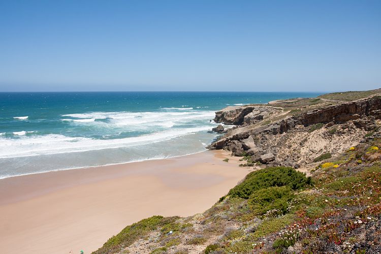 Praia de Monte Clrigo (Portugal - Tag 12)