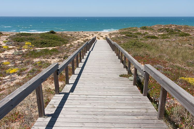 Praia de Monte Clrigo (Portugal - Tag 12)