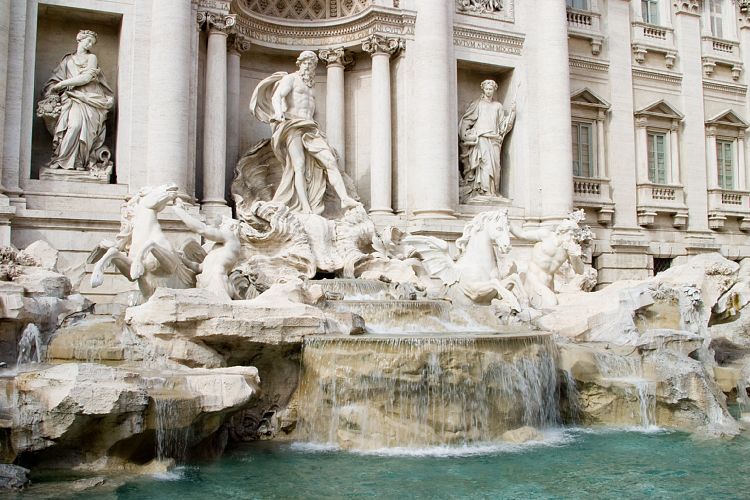Trevi-Brunnen (Rom - 13. Mrz)