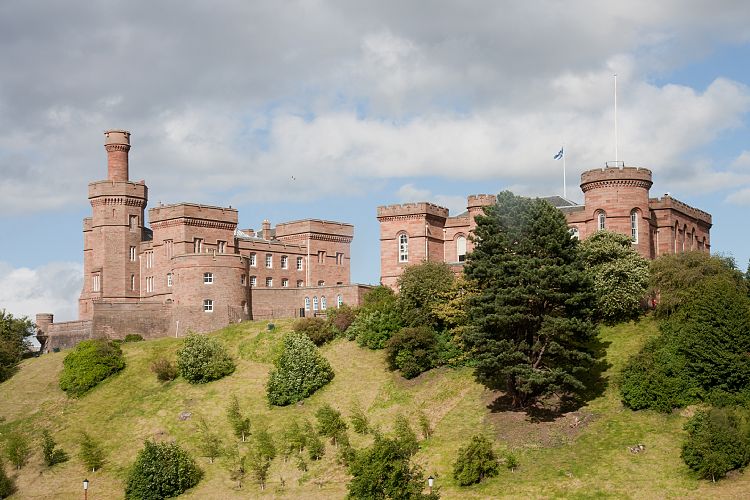 Inverness Castle (Schottland - Laide - Inverness)