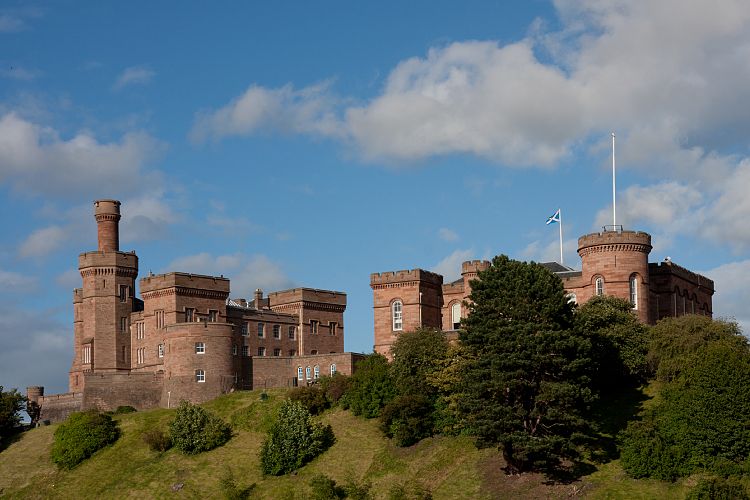 Inverness Castle (Schottland - Laide - Inverness)