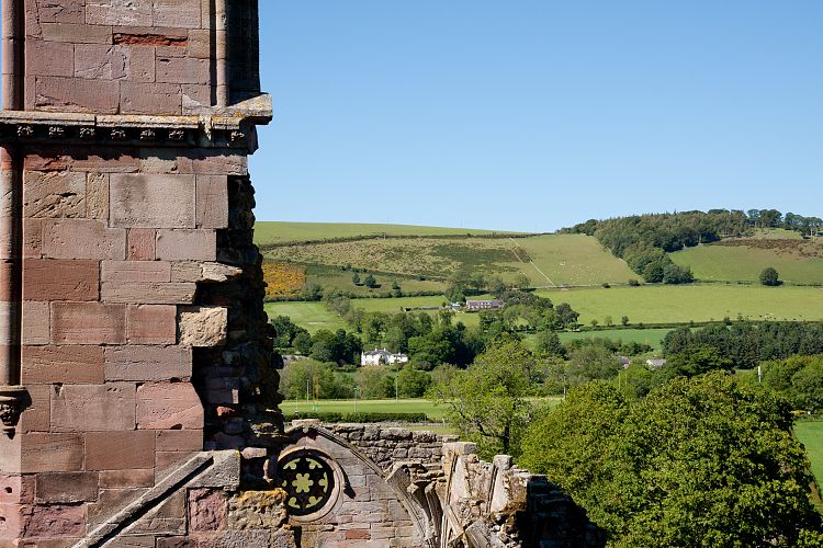 Melrose Abbey (Schottland - Border Abbeys)