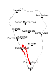 GPS-Track Faro de Fuencaliente