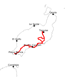 GPS-Track Teguise