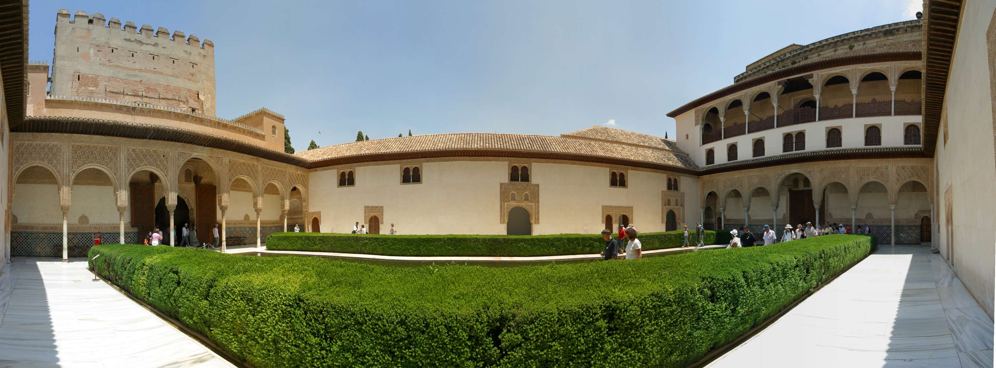 Panorama >> Andalusien - Granada - Alhambra