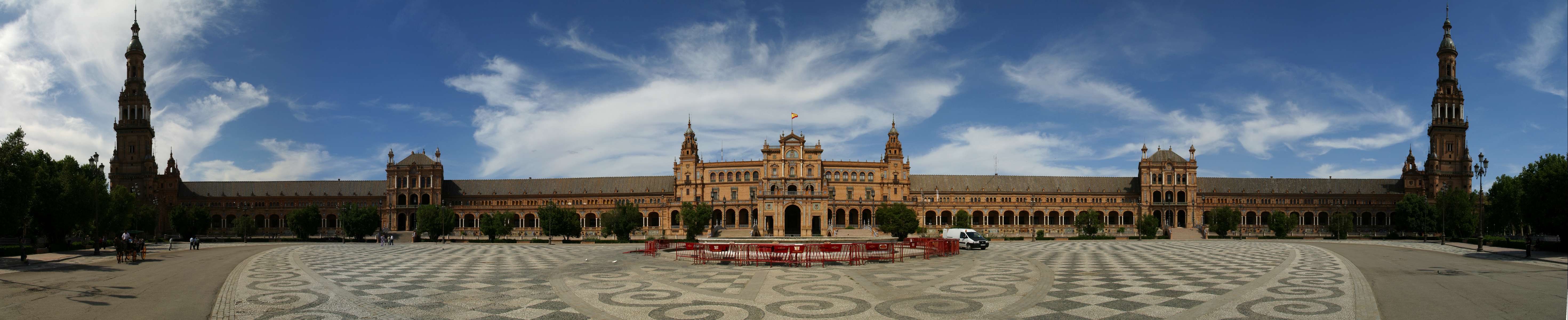 Panorama >> Andalusien - Sevilla - Plaza de Espana