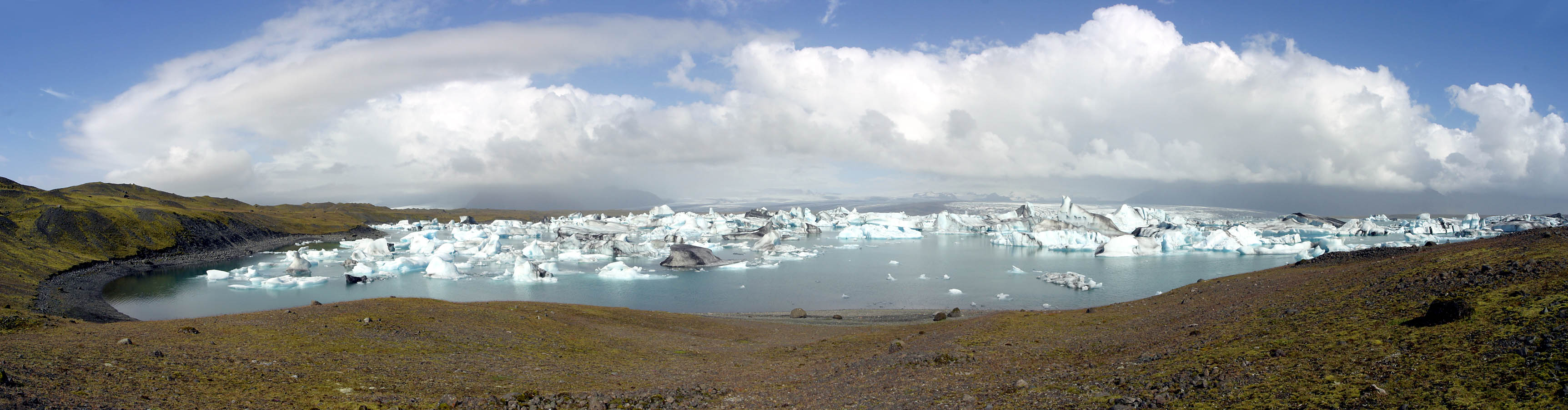 Panorama >> Island - Die Gletscherlagune Jkullsrln