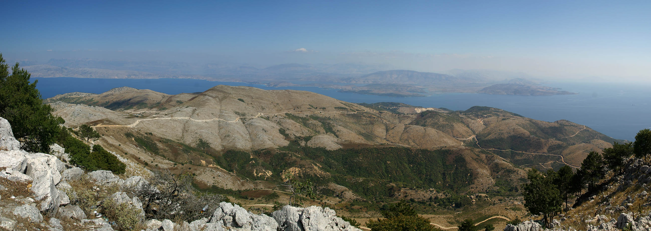 Panorama >> Korfu - Pantokrator