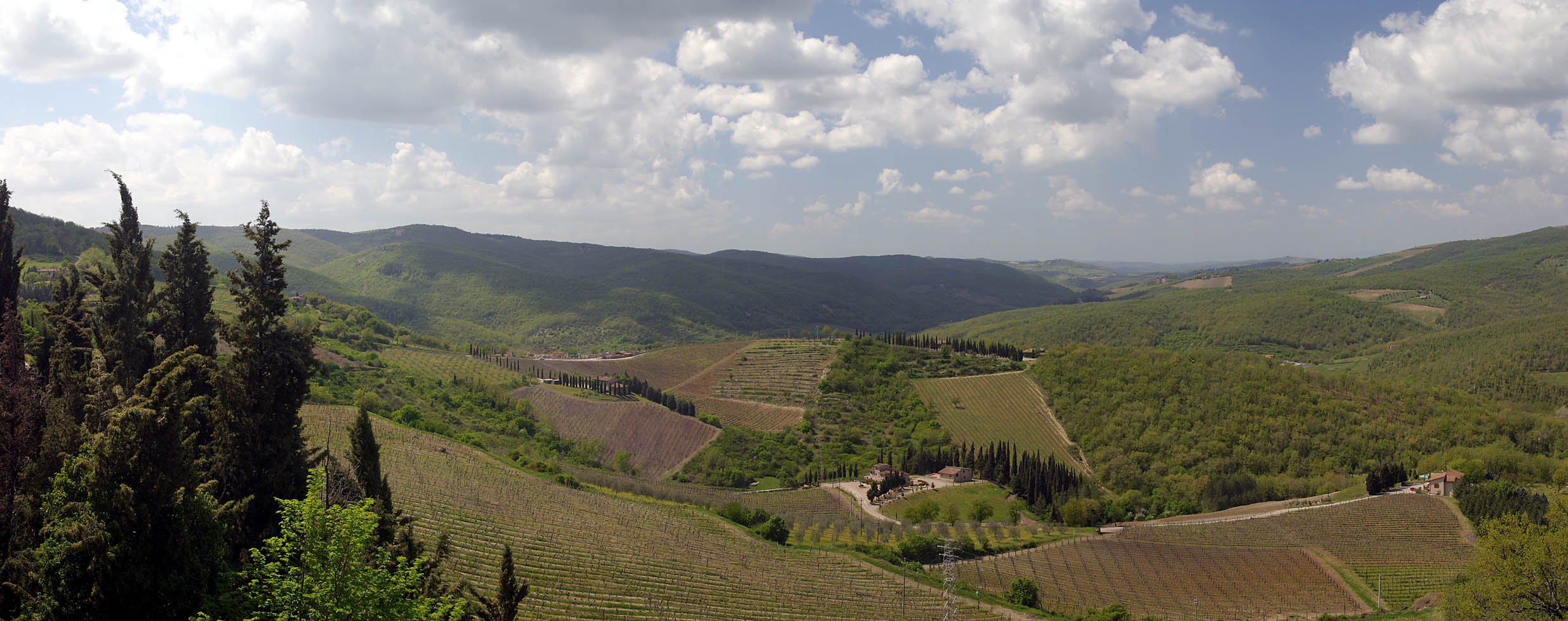 Panorama >> Toskana - Castellina in Chianti