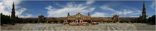 Panorama Plaza de Espana Panorama Plaza de Espana