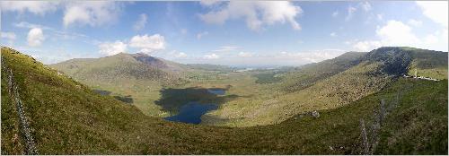 Panorama Dingle Peninsula - Connor's Pass Panorama Dingle Peninsula - Connor's Pass