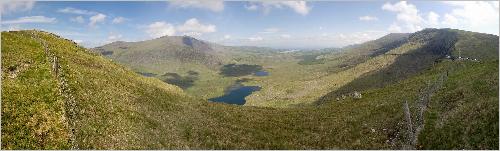 Panorama Dingle Peninsula - Connor's Pass Panorama Dingle Peninsula - Connor's Pass