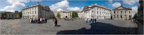 Panorama Dublin - Trinity College Panorama Dublin - Trinity College