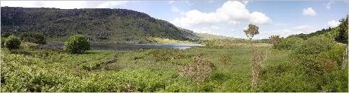 Panorama Gougane Barra Panorama Gougane Barra
