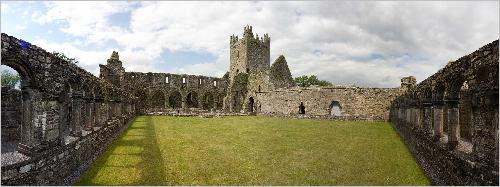 Panorama Jerpoint Abbey Panorama Jerpoint Abbey