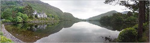 Panorama Kylemore Abbey Panorama Kylemore Abbey