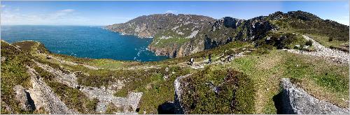 Panorama Slieve League Bunglass Point Panorama Slieve League Bunglass Point
