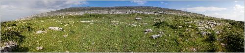Panorama The Burren bei Fanore Panorama The Burren bei Fanore