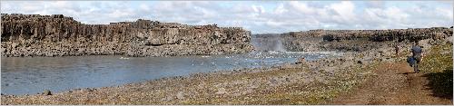 Panorama Dettifoss