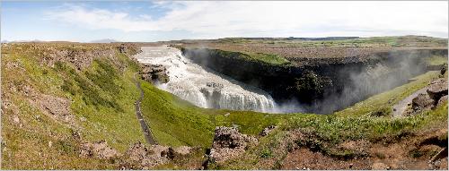 Panorama Gullfoss