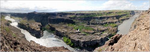Panorama Hafragilsfoss