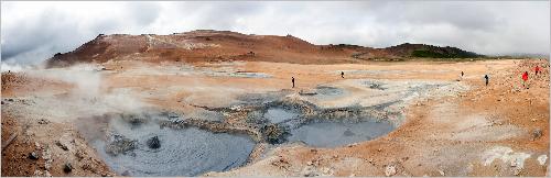 Panorama Solfataren Nmaskar (Hverir)