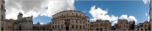 Panorama Lecce Piazza del Duomo