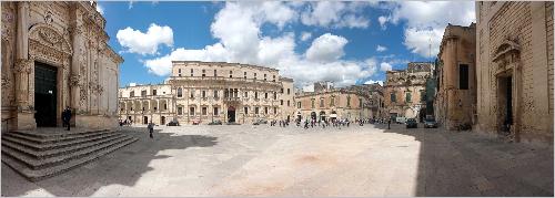 Panorama Lecce Piazza del Duomo