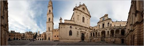 Panorama Lecce Piazza del Duomo
