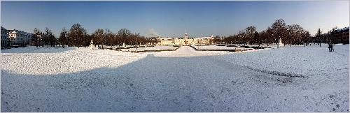 Panorama Schloss Karlsruhe