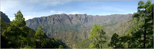 Panorama Cumbrecita Richtung Caldera Panorama Cumbrecita Richtung Caldera