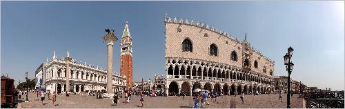 Panorama Venedig Dogenpalast